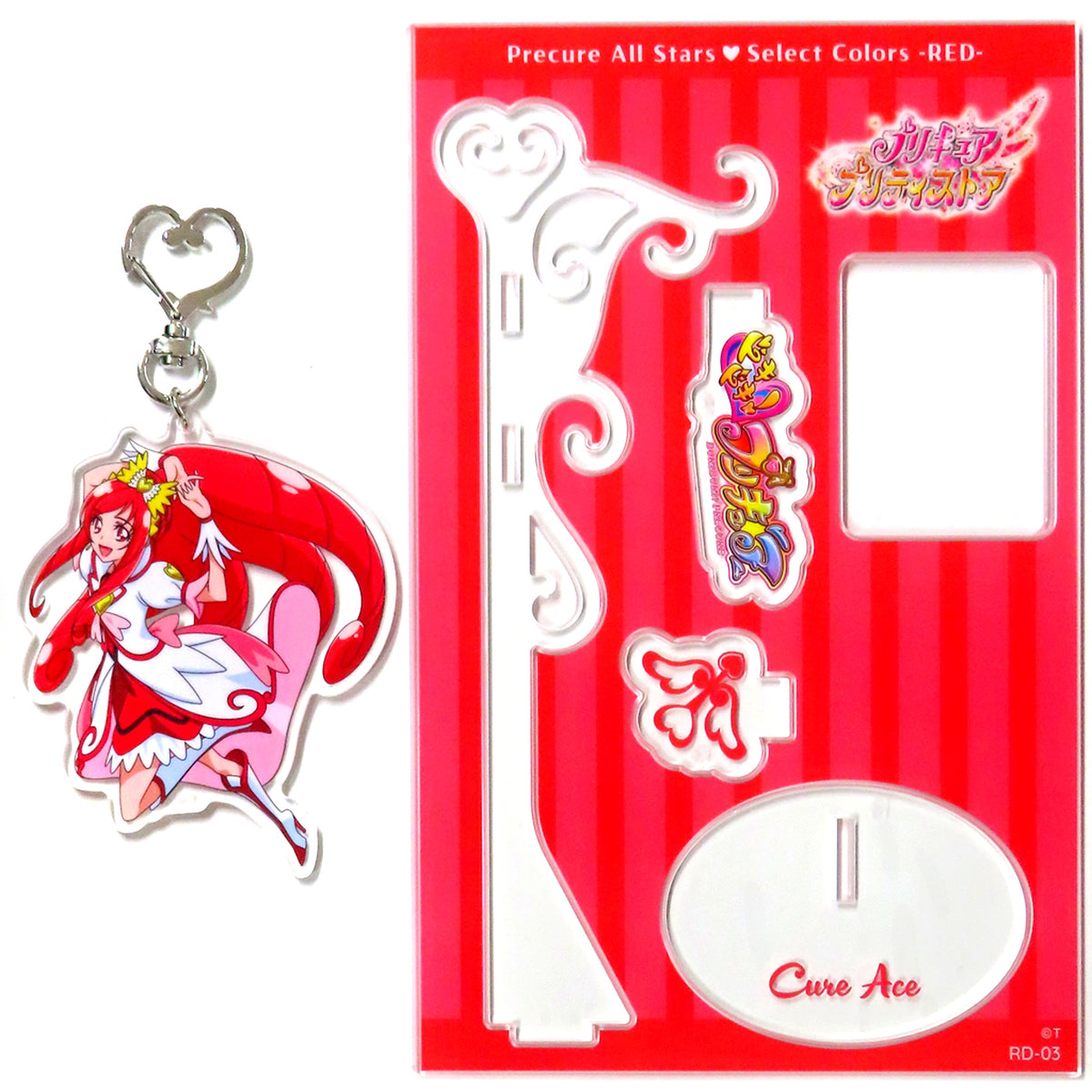 Cure Ace Precure All Stars Select Colors Red #1 Acrylic Stand [USED]