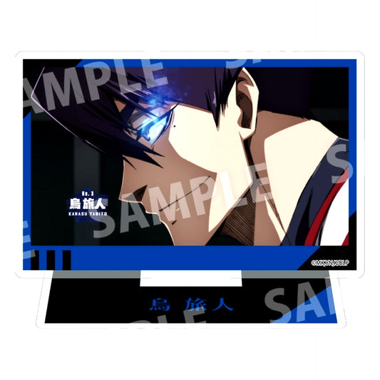 Tabito Karasu 3. Blue Lock Dake Sta Tabito Karasu Only Trading Acrylic Stand [USED]