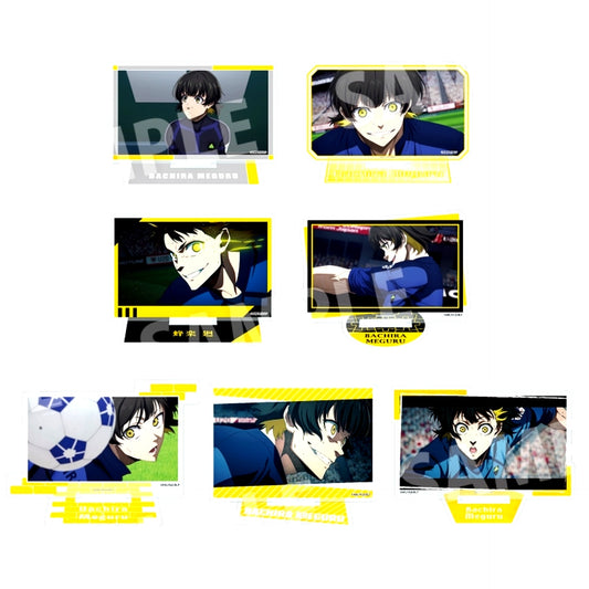 Set of 7 Meguru Bachira Blue Lock Dakesta Only Trading Acrylic Stand [USED]