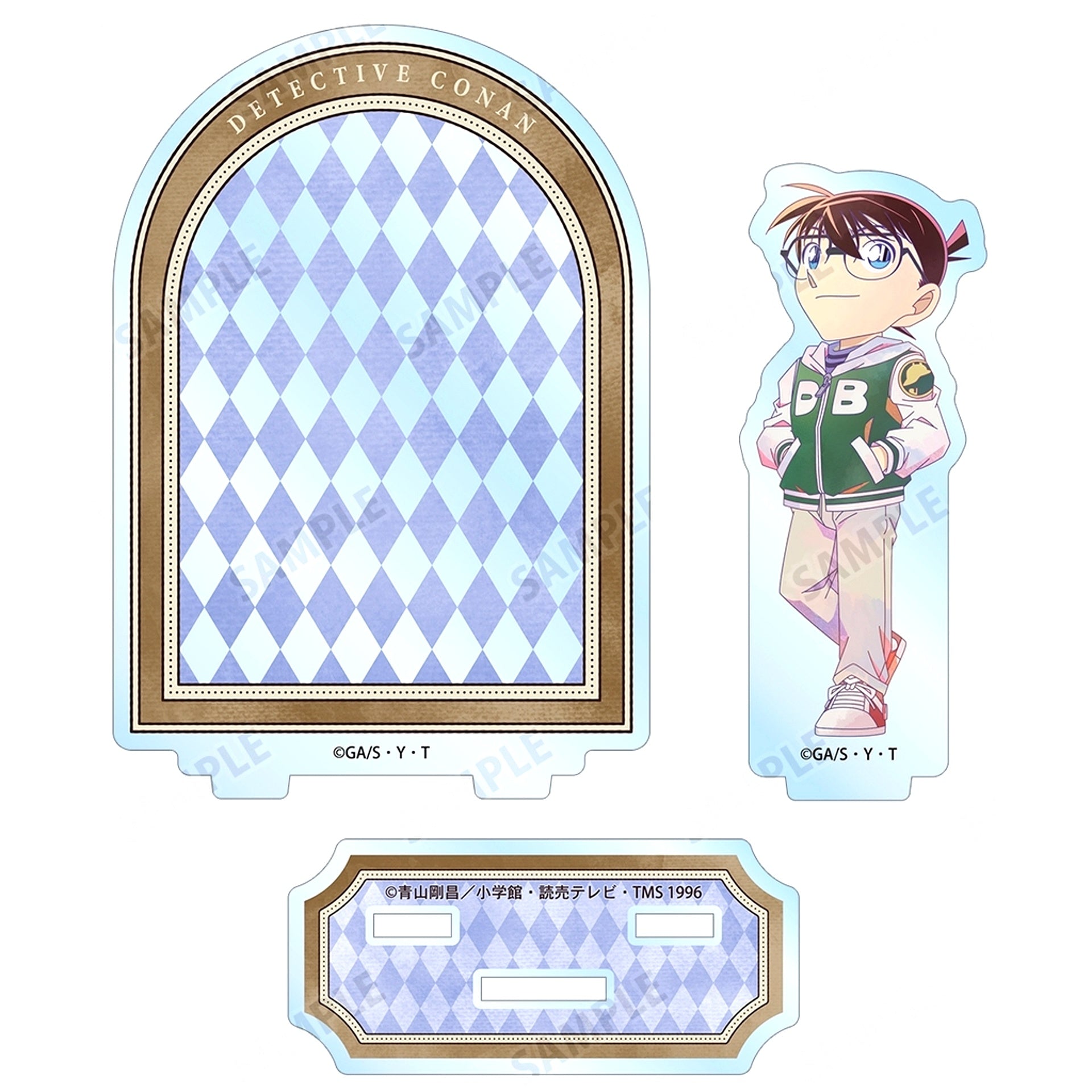 Conan Edogawa Ani-Art 9th BIG Acrylic Stand Detective Conan [USED]