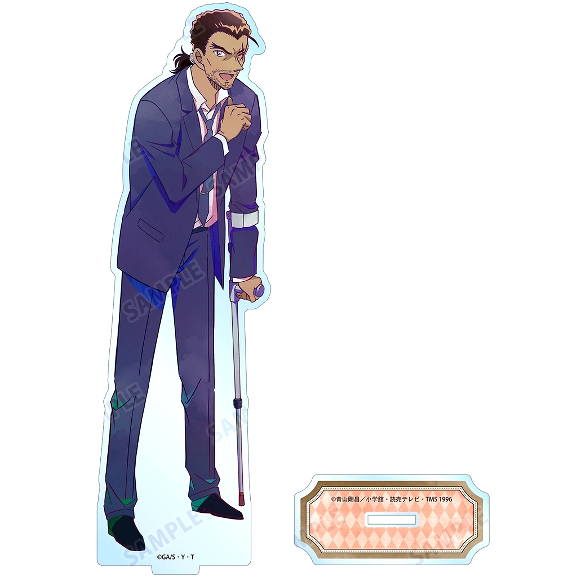 Kansuke Yamato Ani-Art 9th BIG Acrylic Stand Detective Conan [USED]