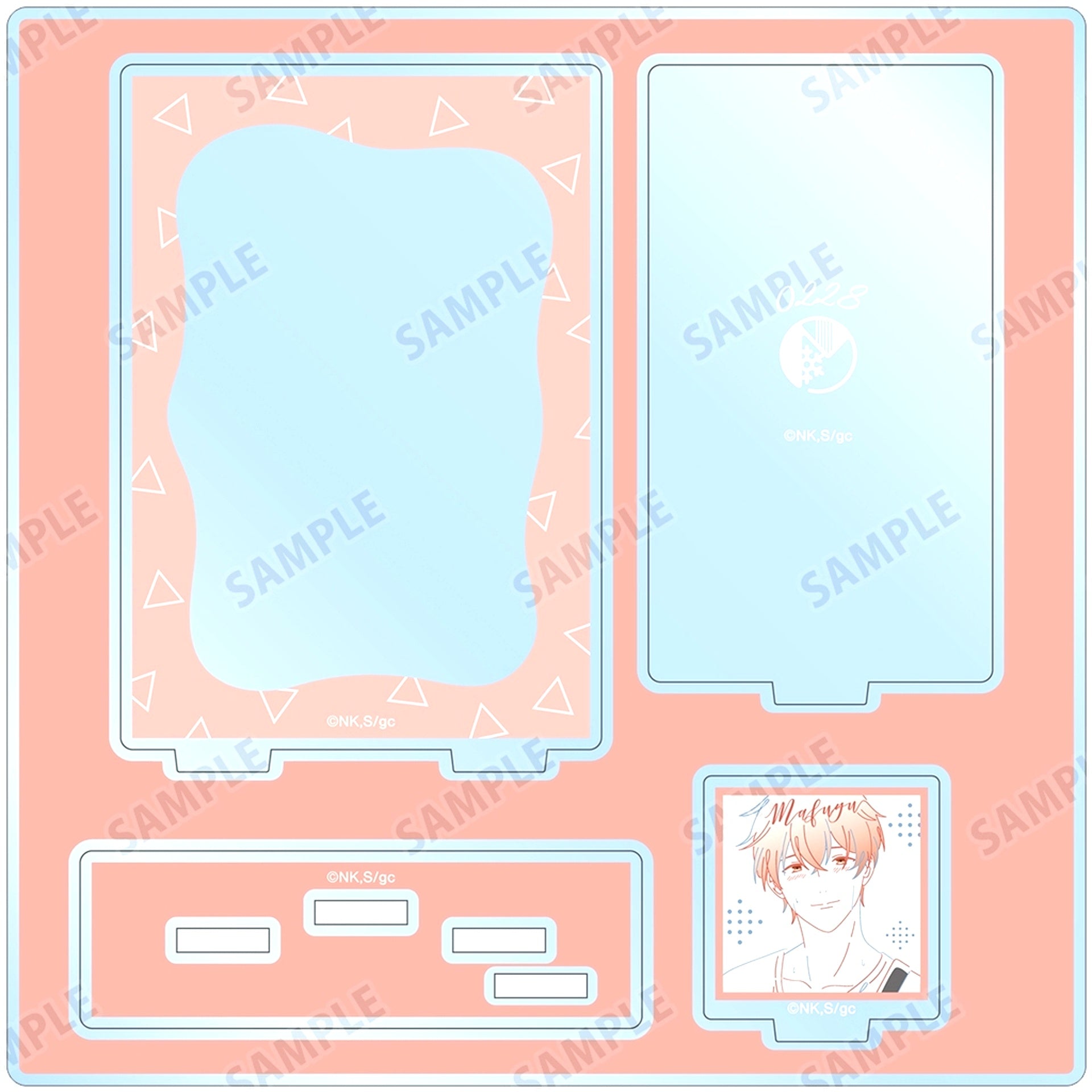 Mafuyu Sato lette-graph Acrylic Stand for Mini Photo Given the Movie: To the Sea [USED]