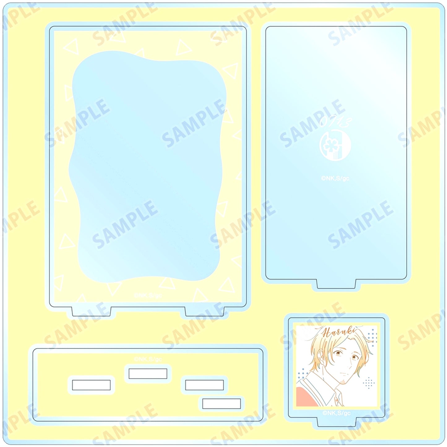 Haruki Nakayama lette-graph Acrylic Stand for Mini Photo Movie given To the Sea [USED]