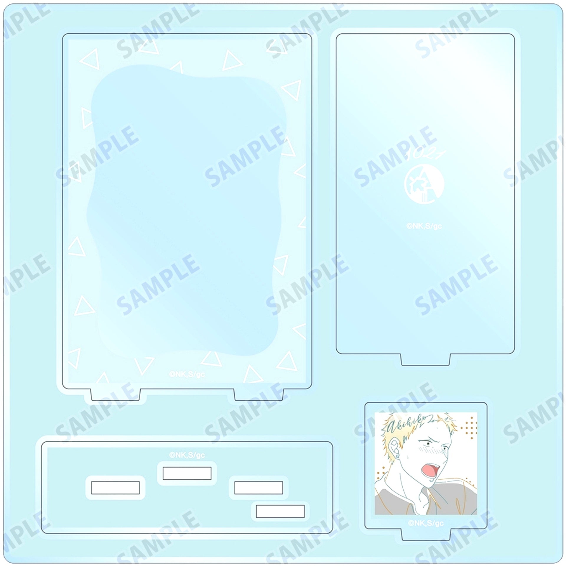 Akihiko Kaji lette-graph Acrylic Stand for Mini Photo Movie given To the Sea [USED]