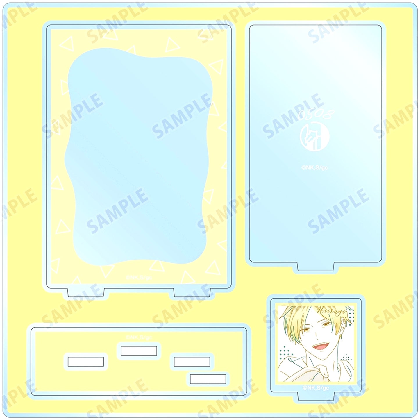 Hiiragi Kashima lette-graph Acrylic Stand for Mini Photo Movie given To the Sea [USED]