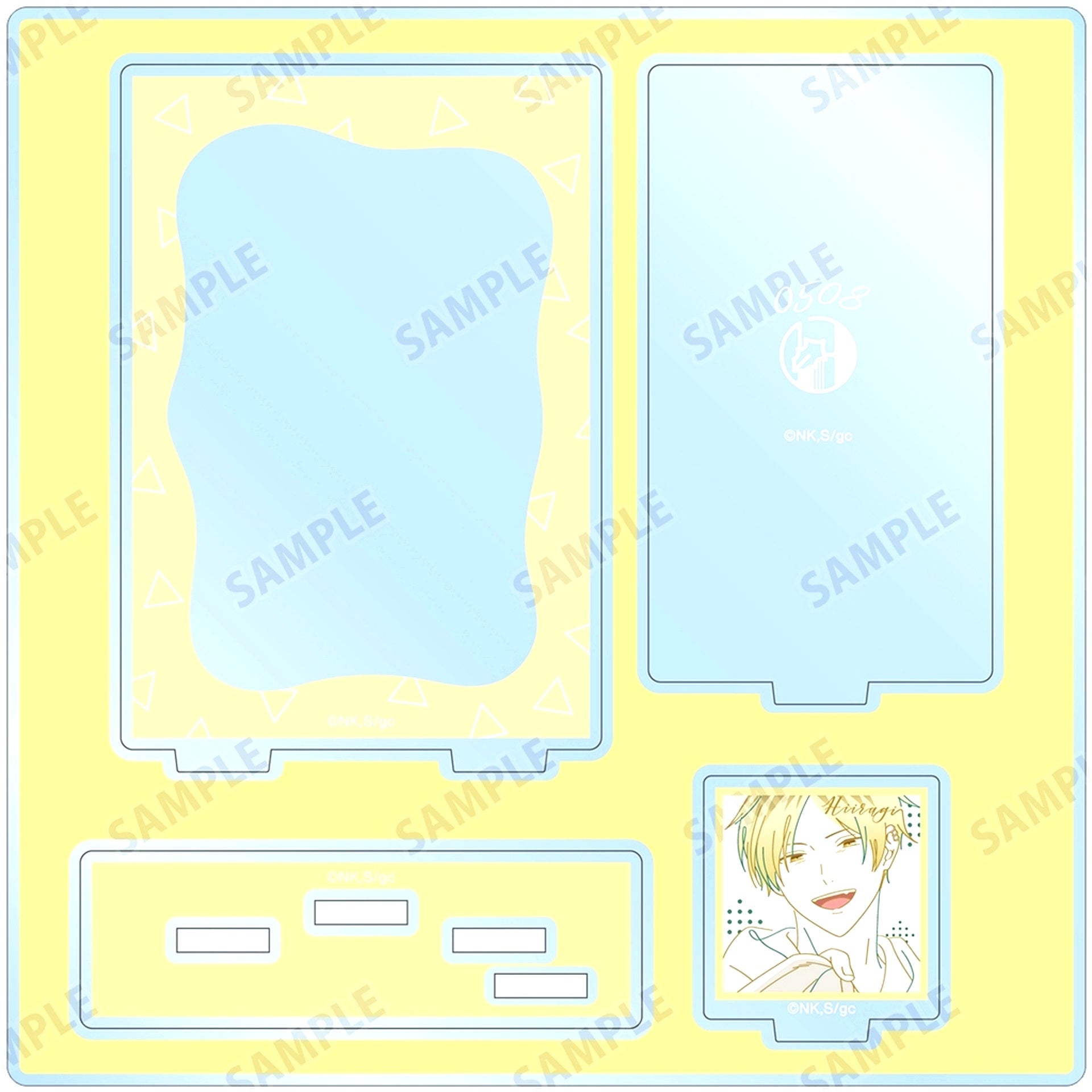 Hiiragi Kashima lette-graph Acrylic Stand for Mini Photo Movie given To the Sea [USED]