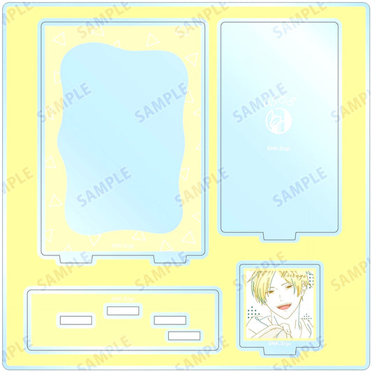 Hiiragi Kashima lette-graph Acrylic Stand for Mini Photo Movie given To the Sea [USED]