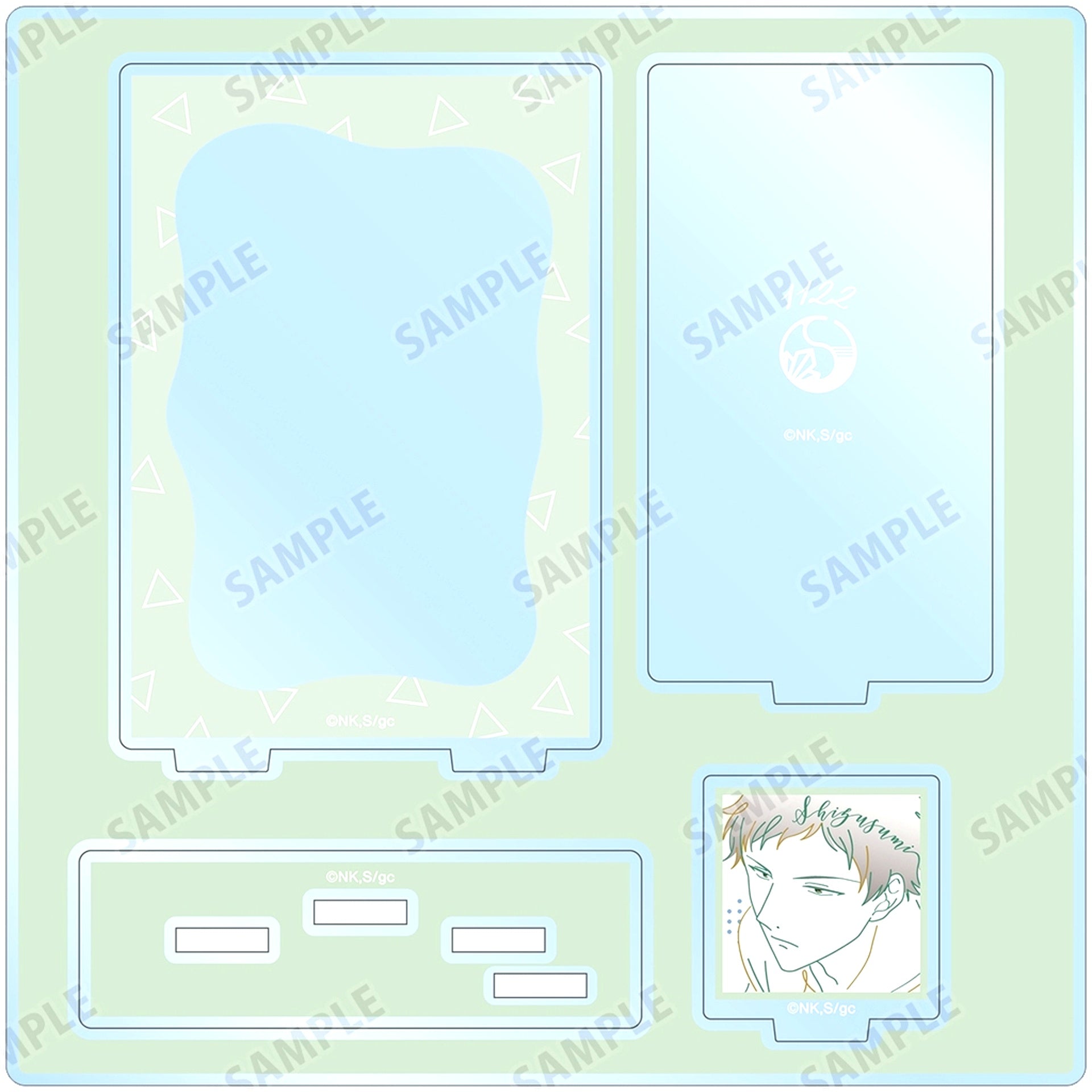 Shizusumi Yagi lette-graph Acrylic Stand for Mini Photo Movie given To the Sea [USED]