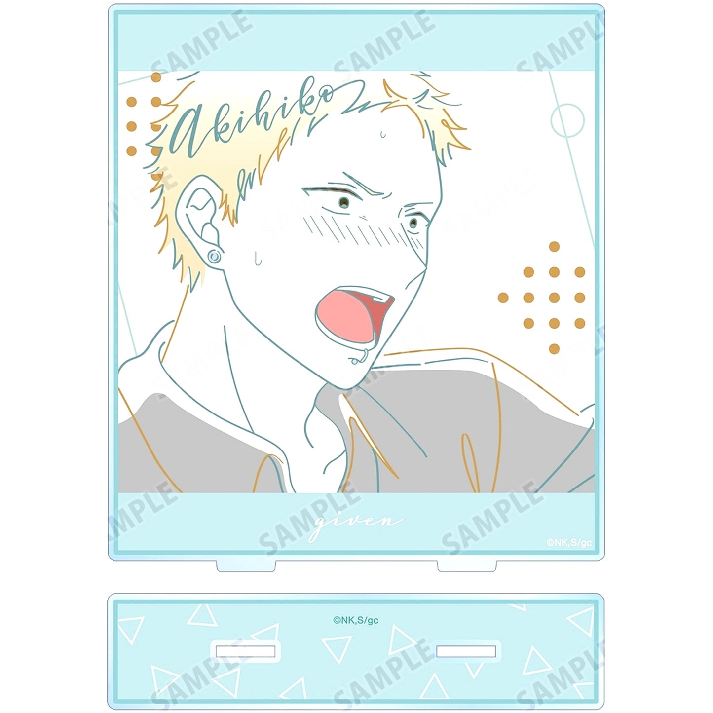Akihiko Kaji lette-graph BIG Acrylic Stand Movie given To the Sea [USED]