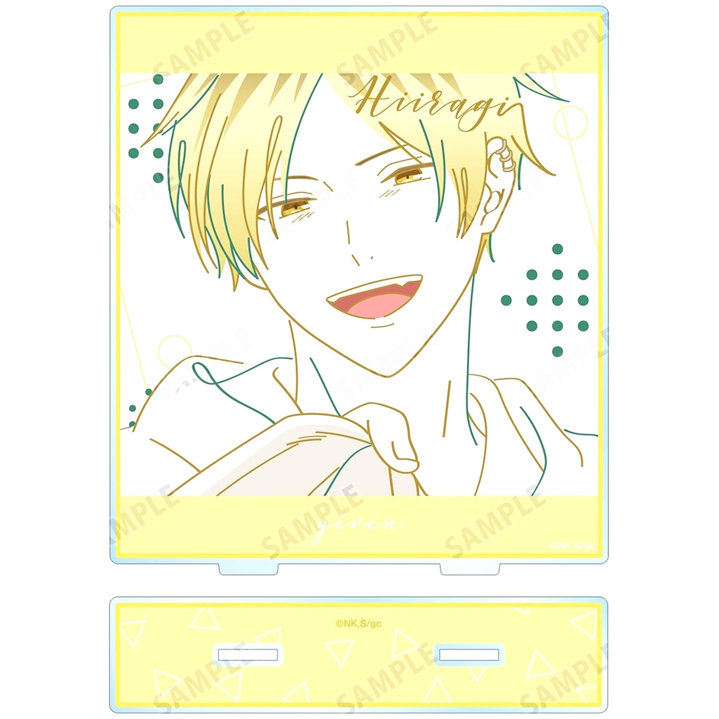 Hiiragi Kashima lette-graph BIG Acrylic Stand Movie given To the Sea [USED]