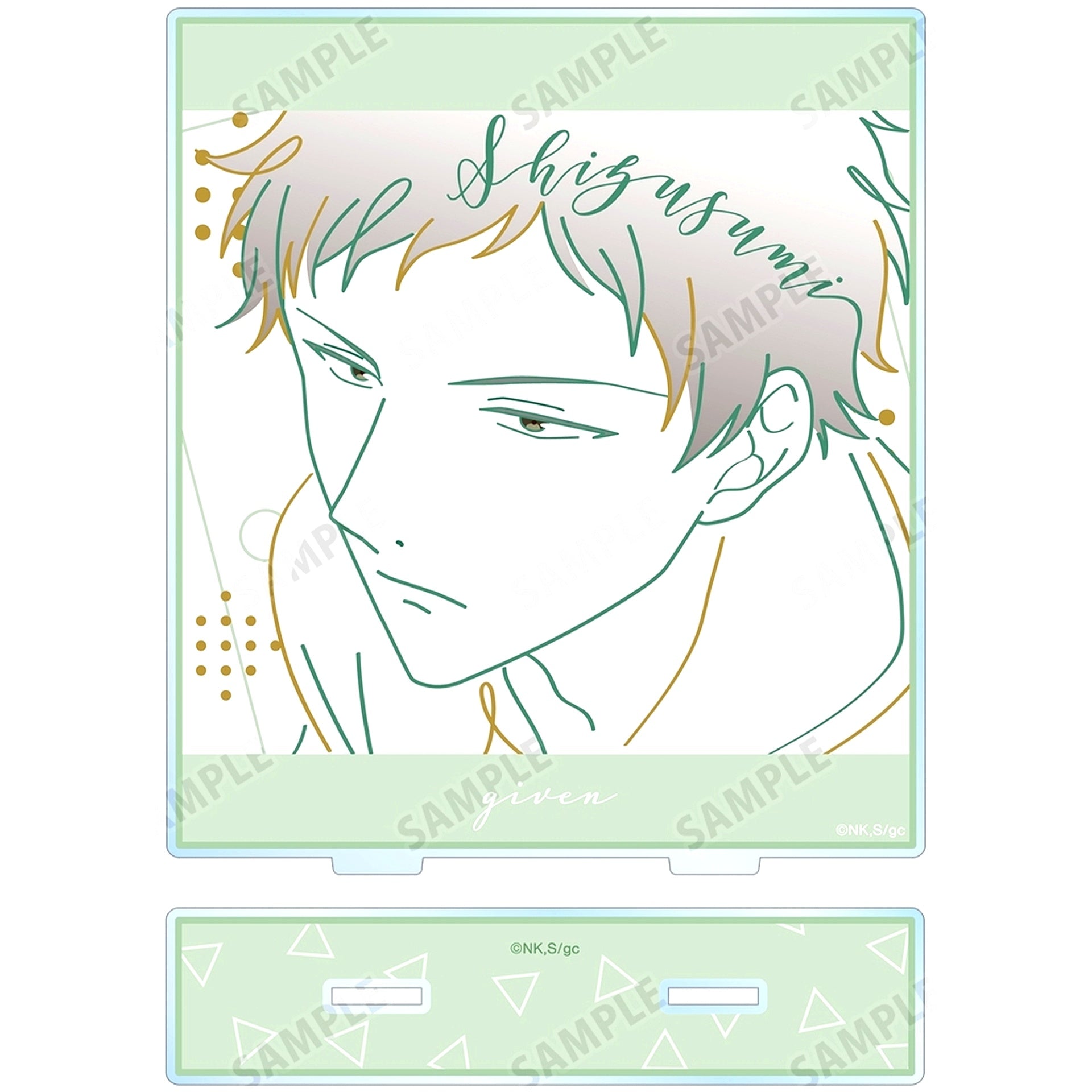 Shizusumi Yagi lette-graph BIG Acrylic Stand Movie given To the Sea [USED]