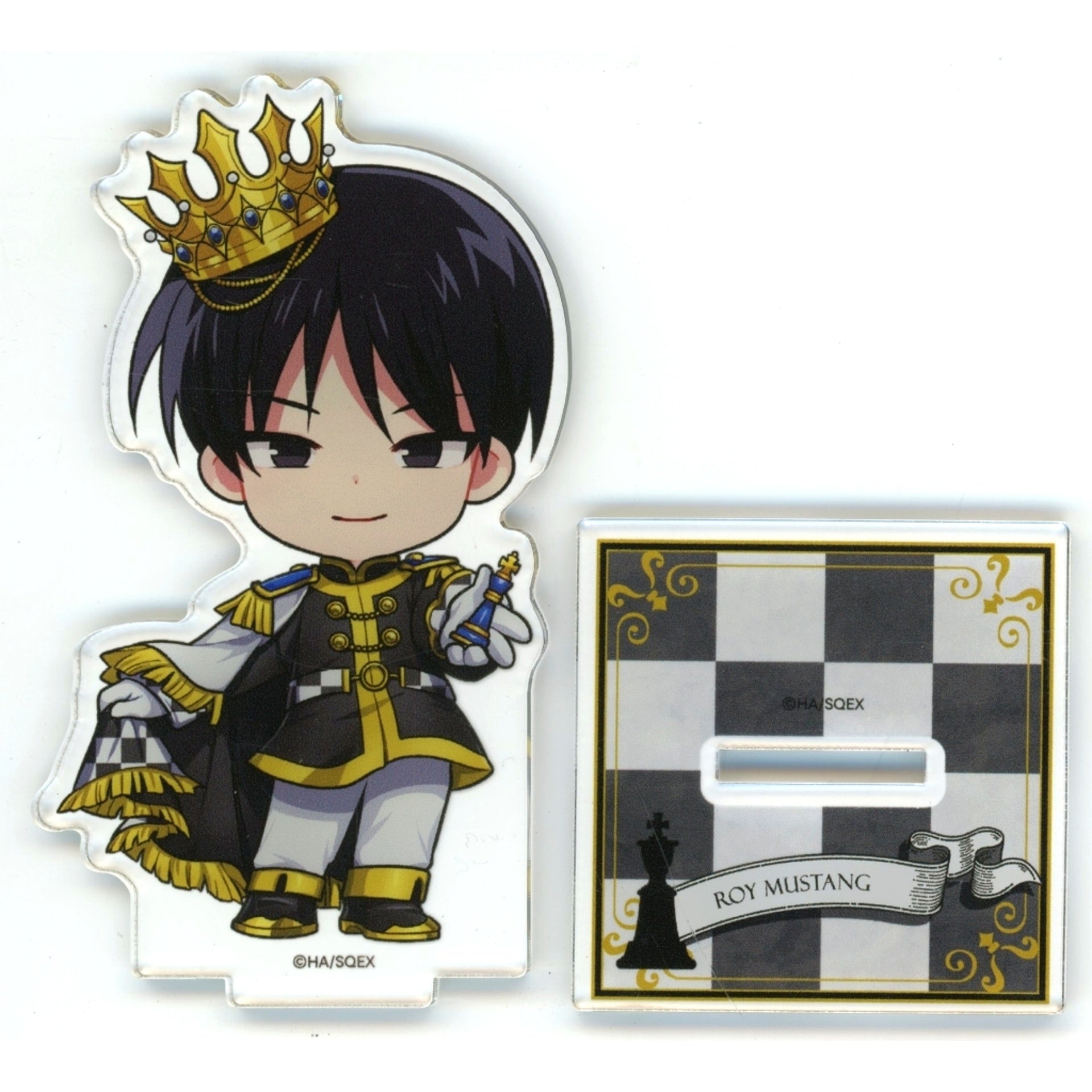 Roy Mustang Daikichi-3 Fullmetal Alchemist Marukuji Chess Style Choosable Acrylic Stand [USED]