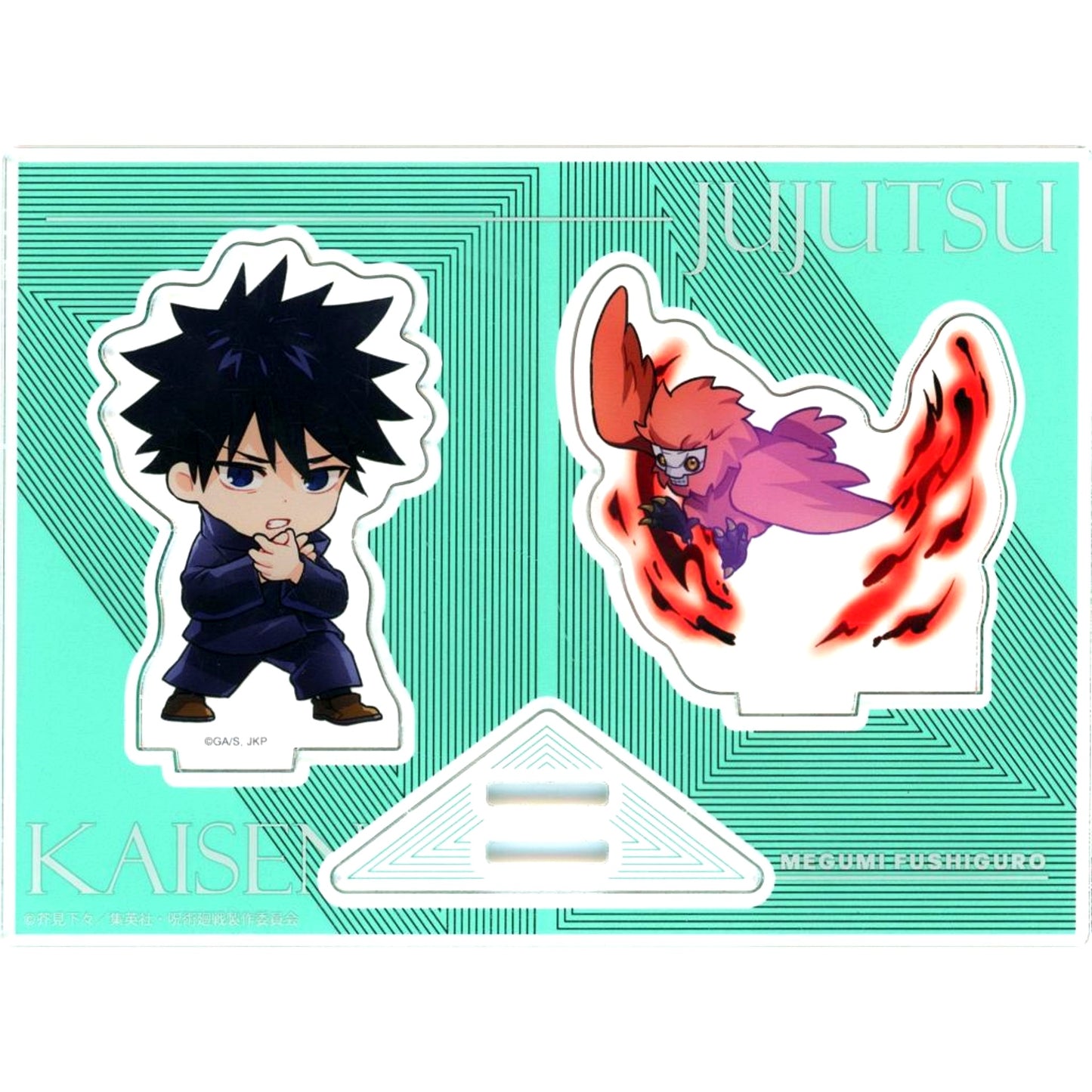 Megumi Fushiguro B Acrylic Diorama Marukuji Jujutsu Kaisen Battle Mode Daikichi-4 [USED]