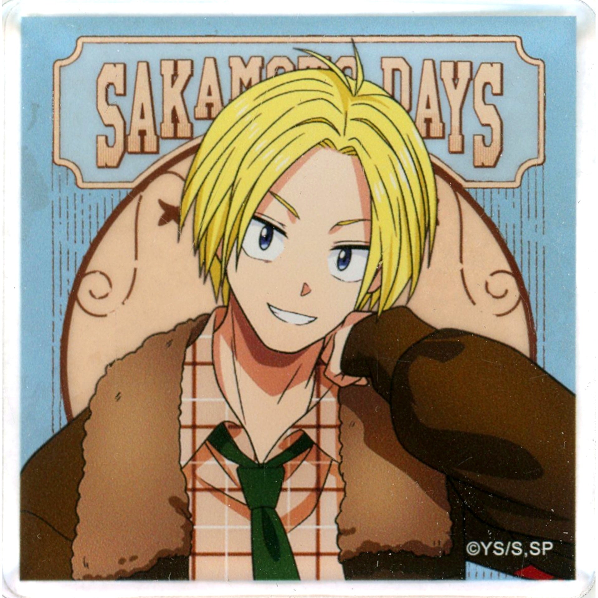 Shin Asakura Vintage Style Chukichi 2 Marukuji SAKAMOTO DAYS Acrylic Block [USED]