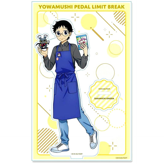 Sakamichi Onoda Illustration Acrylic Stand Work Challenge Ver. Yowamushi Pedal LIMIT BREAK [USED]