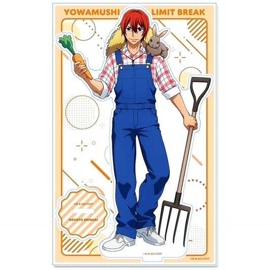 Hayato Shinkai Illustration Acrylic Stand Work Challenge Ver. Yowamushi Pedal LIMIT BREAK [USED]