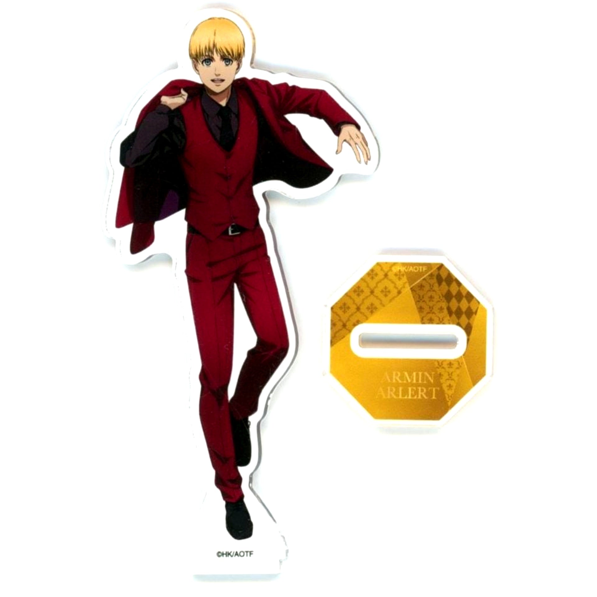 Armin Arlert Attack on Titan The Final Season Red Suit Acrylic Stand [USED]