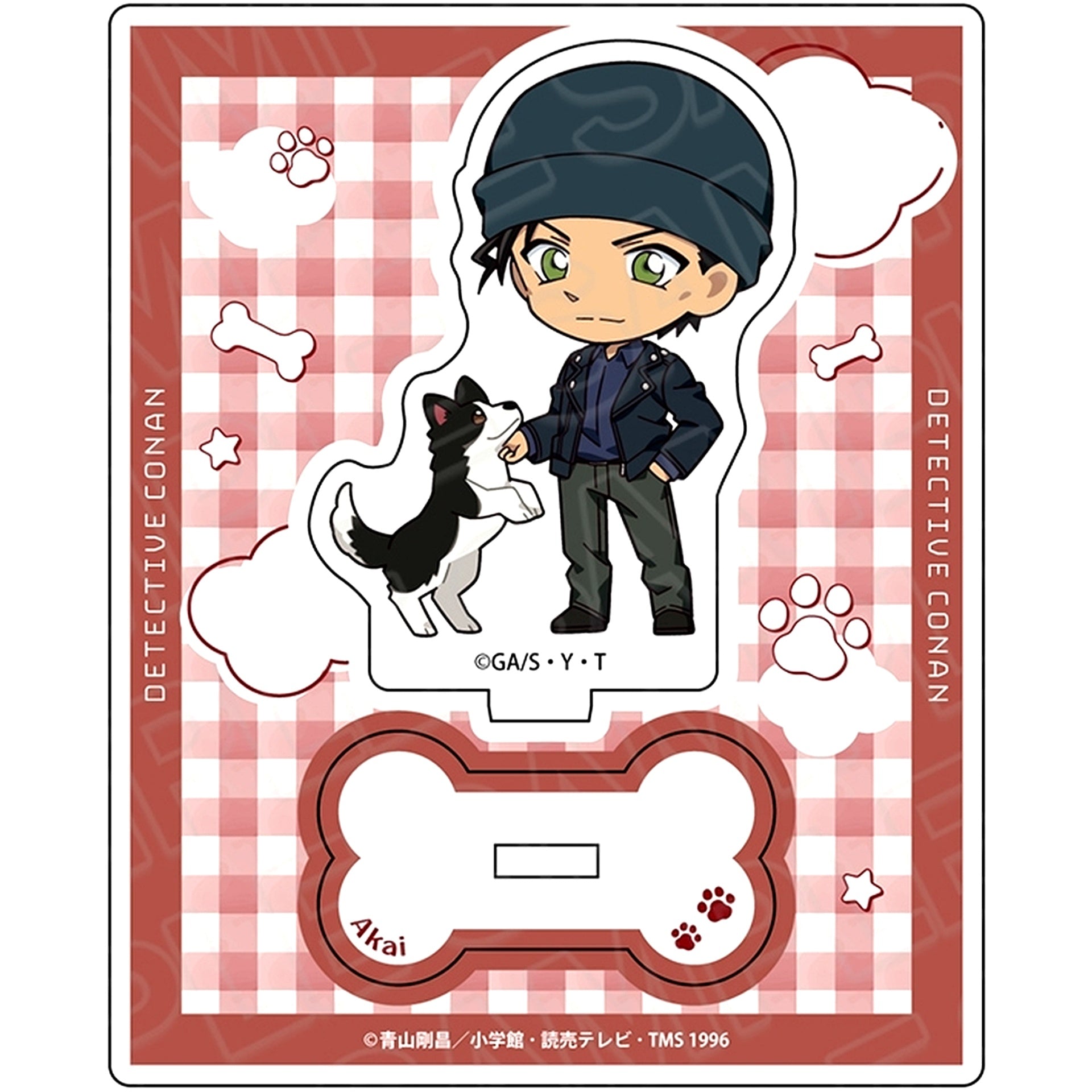 Shuichi Akai Detective Conan Deformed Dog Ver. 2 Acrylic Stand [USED]