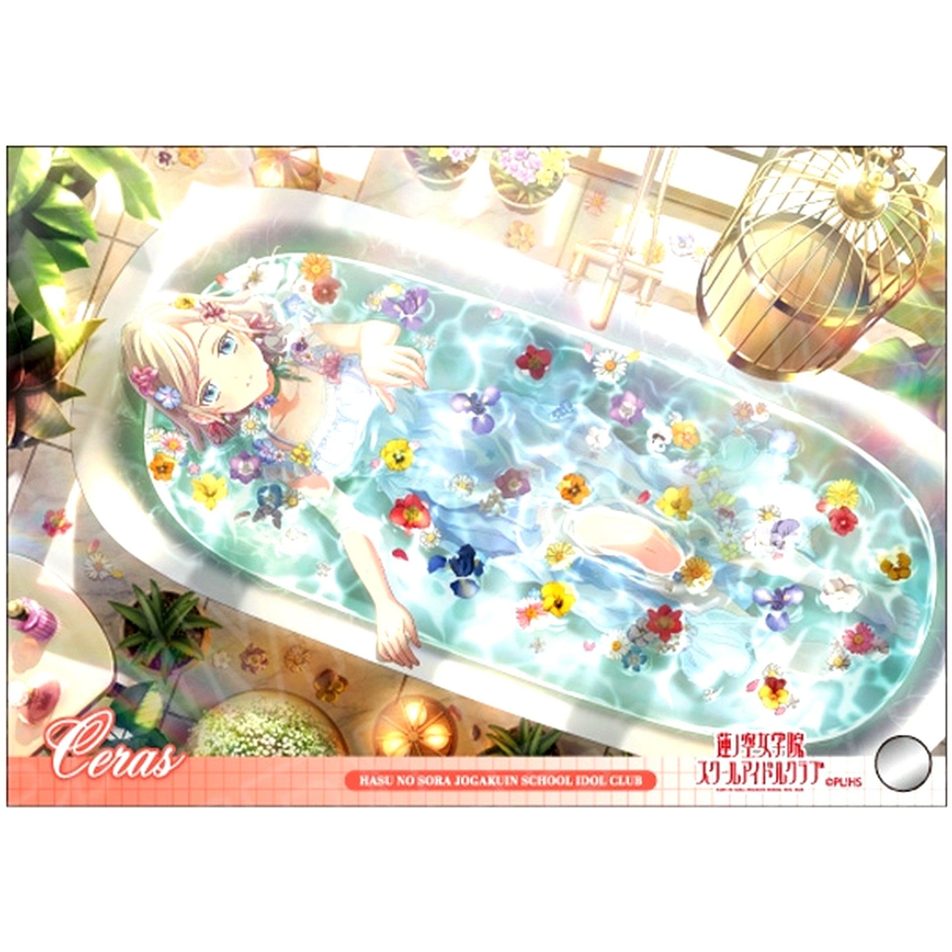 Ceras Yanagida Lilienfeld Her-bath-rium Ver. Mini Acrylic Art Love Live! Hasunosora Girls' High School Idol Club [USED]