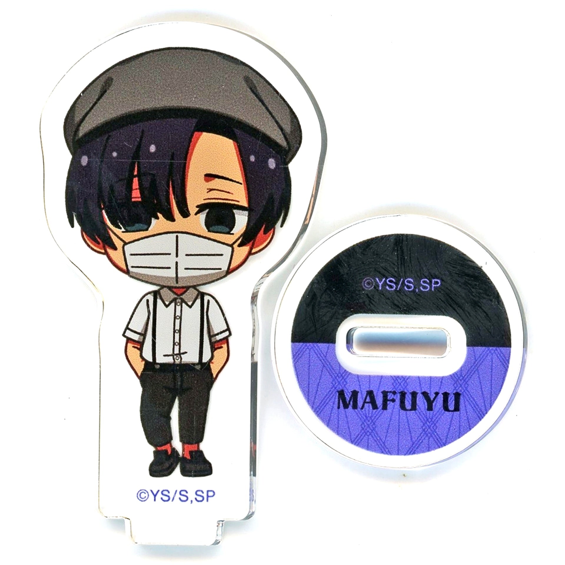 Mafuyu Seba Trading Chibi Character British Style Ver. Acrylic Stand Sakamoto Days [USED]