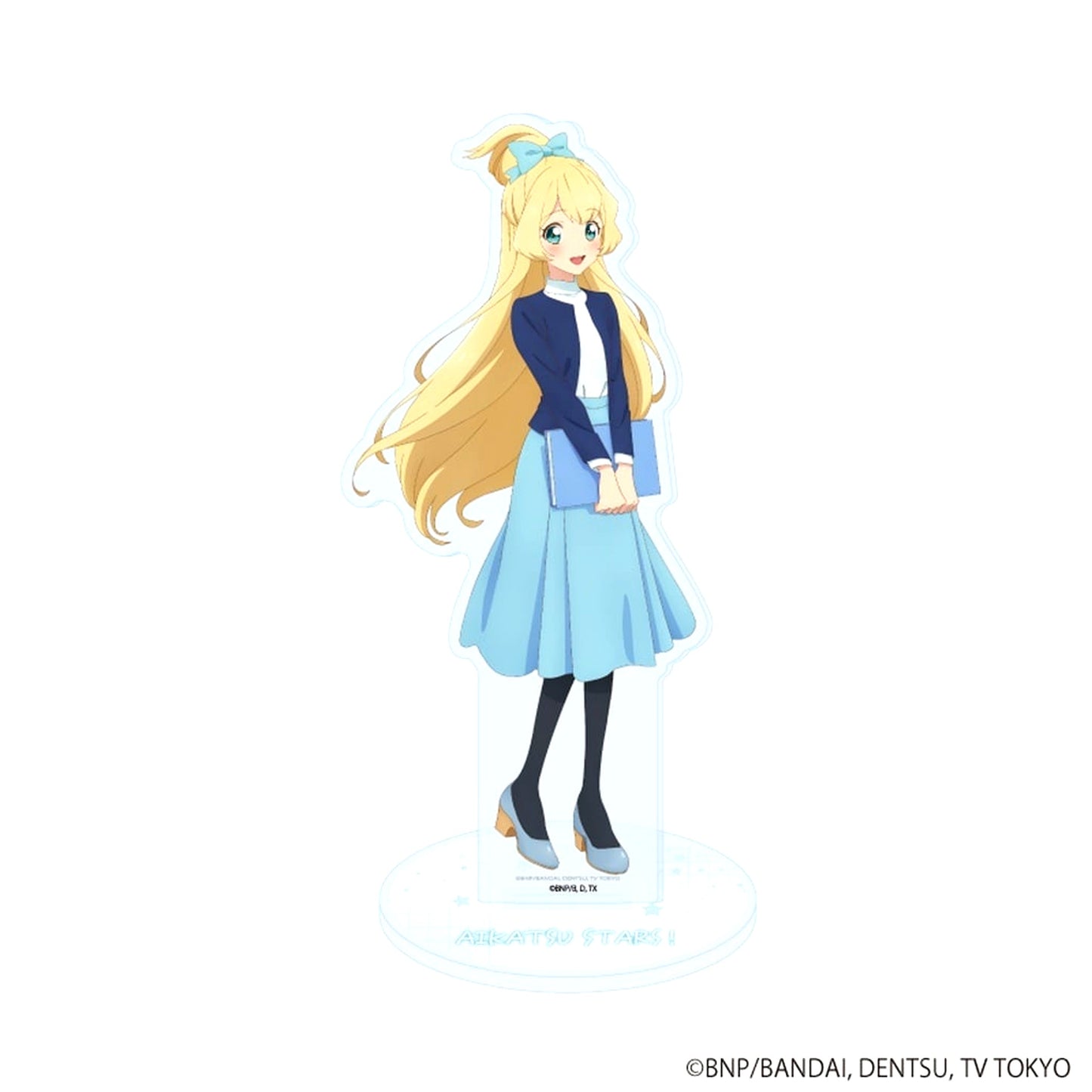 Hime Shiratori 14 Aikatsu Stars! Office Girl Ver. Illustration POP UP SHOP in Tokyo Character Street by eeo Acrylic Stand [USED]