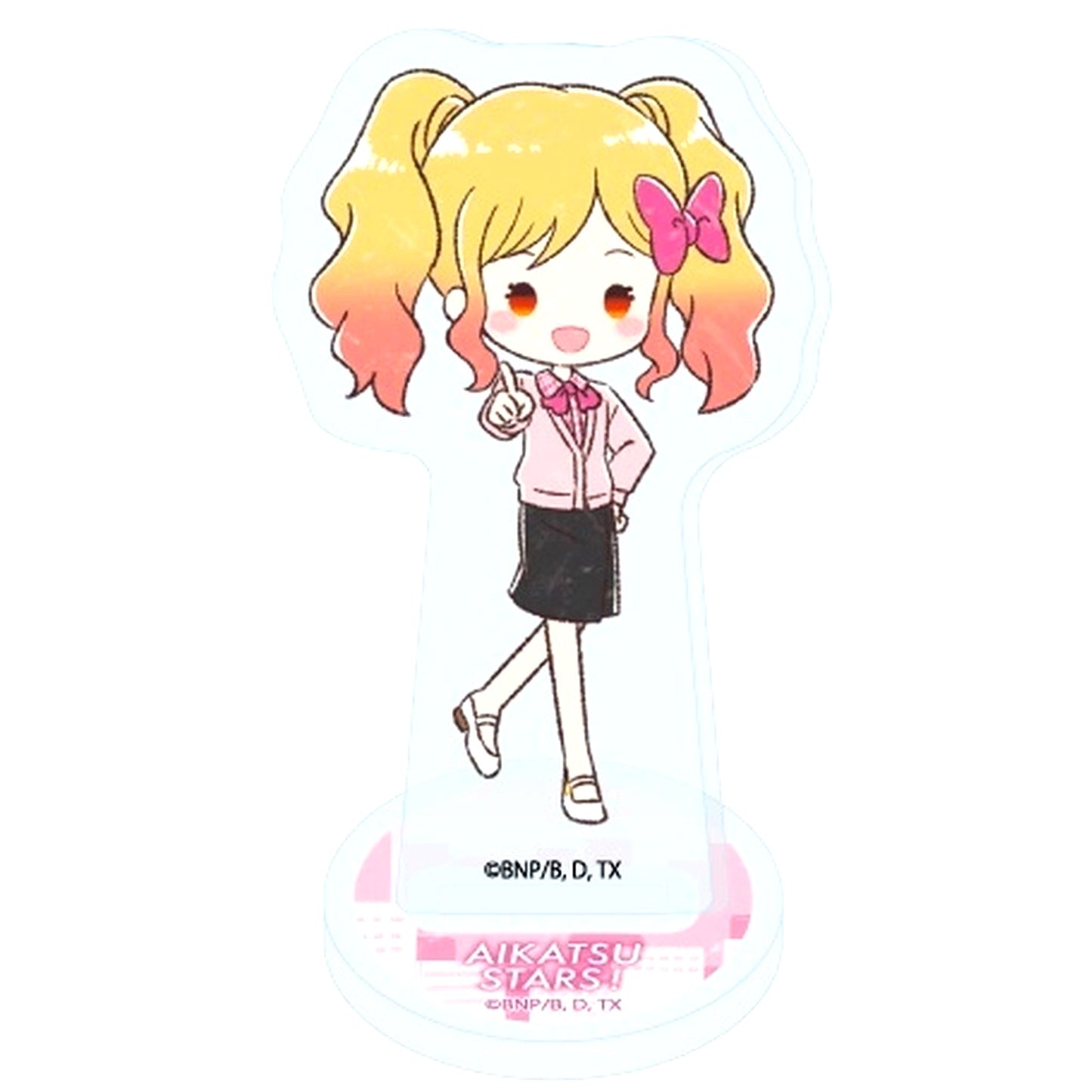 Yume Nijino Acrylic Petit Stand 05. Office Girl Ver. Aikatsu Stars! [USED]