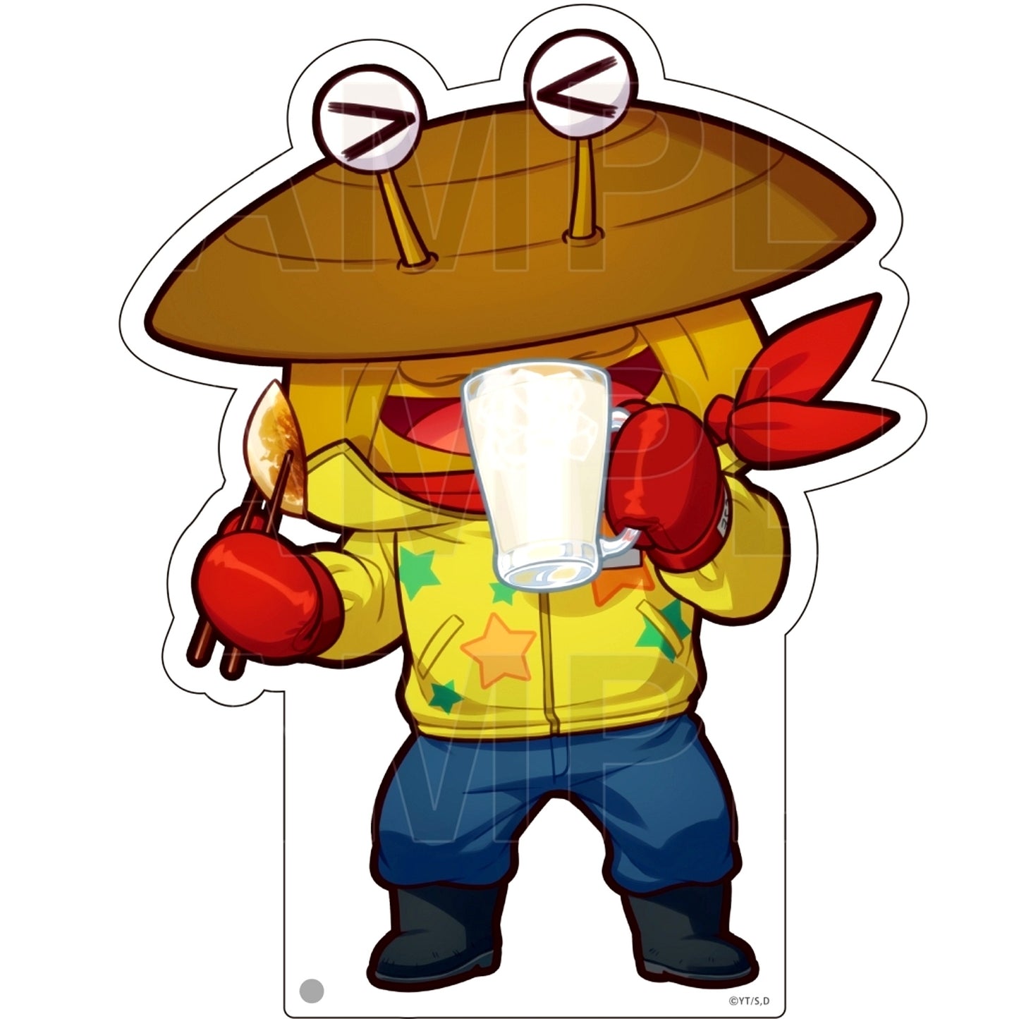 Dover Demon Dan Da Dan x Nikuju Gyoza no Dandadan Mini Character Big Acrylic Stand Vol. 2 [USED]