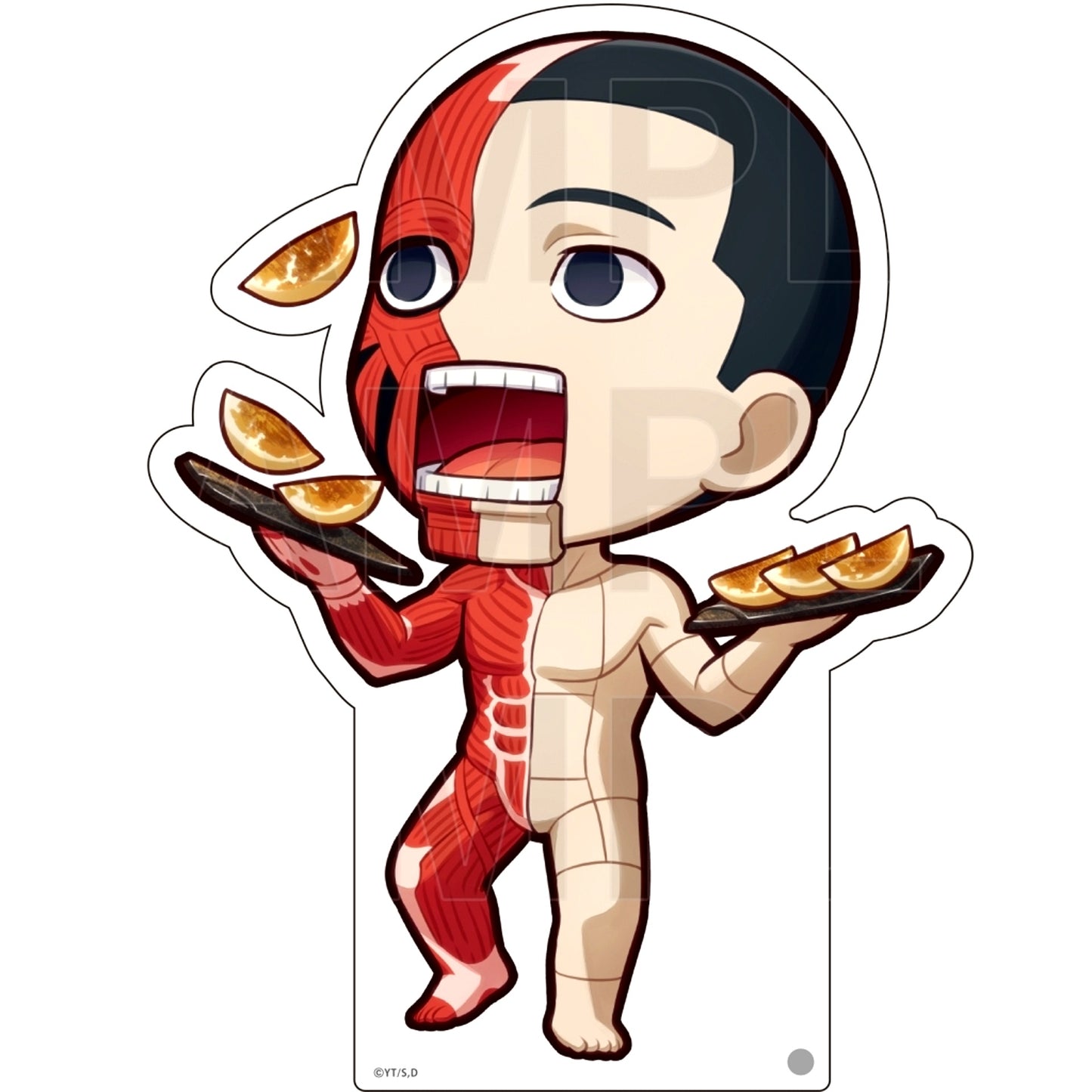 Taro Dan Da Dan x Nikuju Gyoza no Dandadan Mini Character Big Acrylic Stand Vol. 2 [USED]
