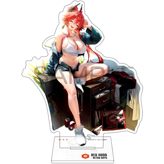 Red Hood Retro Days Acrylic Stand Goddess of Victory: Nikke [USED]