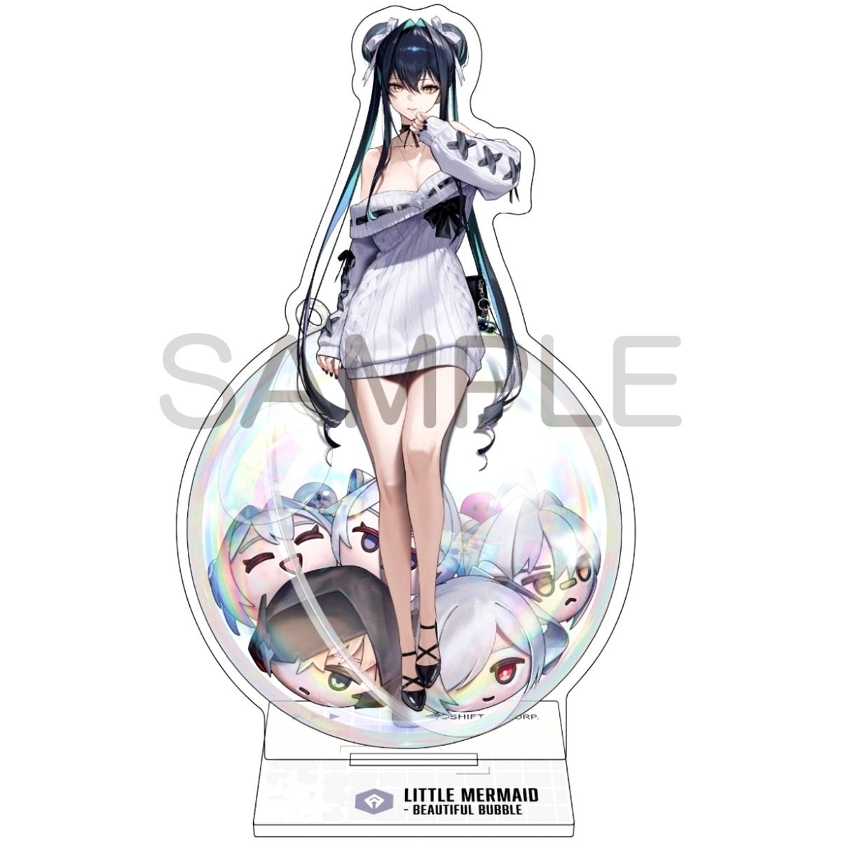Little Mermaid Beautiful Bubble Acrylic Stand Goddess of Victory: Nikke [USED]