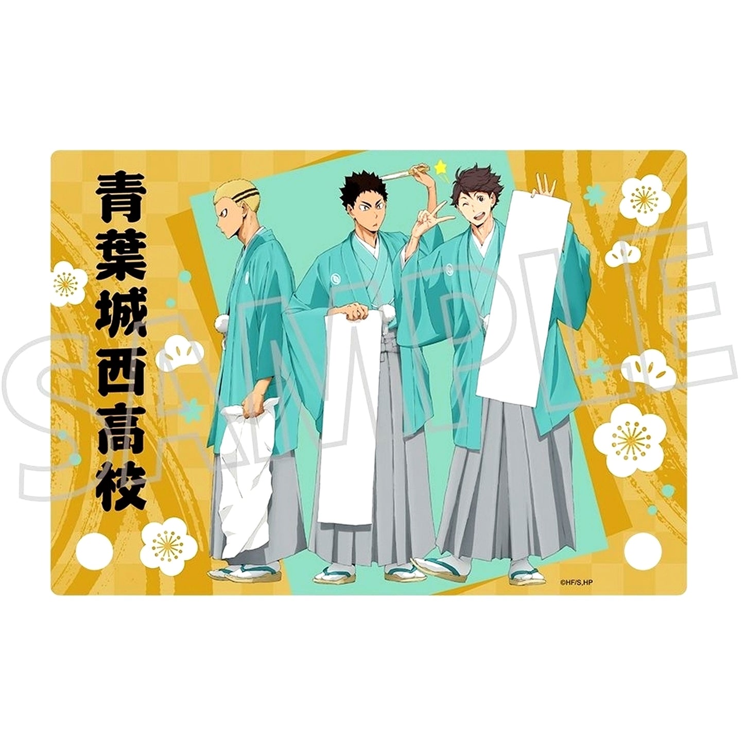 Aoba Johsai High School Haikyu!! Acrylic Art Panel [USED]