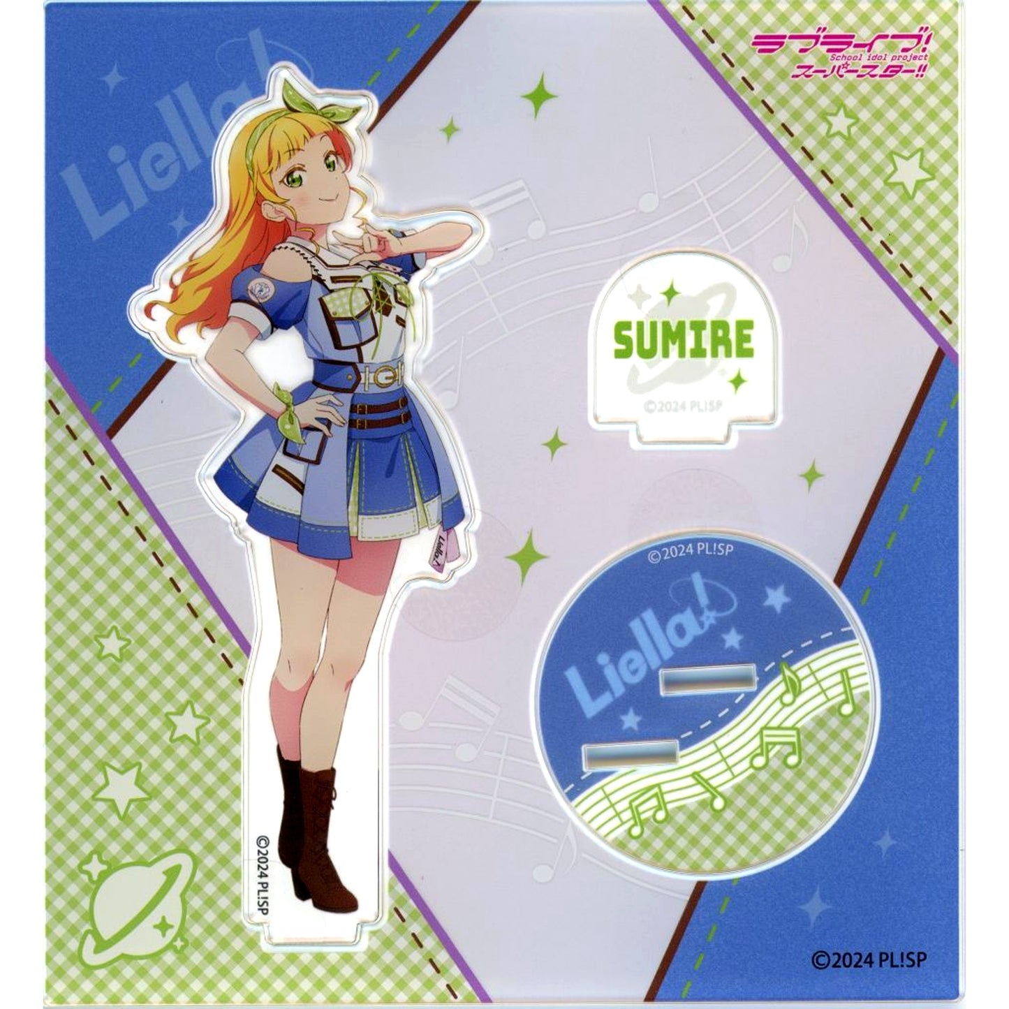 Sumire Heanna Acrylic Stand Love Live! Superstar!! Liella! 7th LoveLive! Fly! MUSIC WORLD [USED]