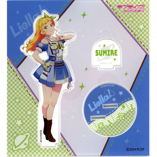 Sumire Heanna Acrylic Stand Love Live! Superstar!! Liella! 7th LoveLive! Fly! MUSIC WORLD [USED]