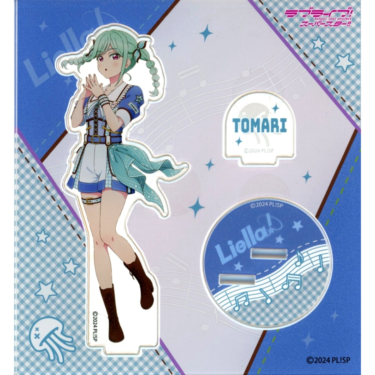 Tomari Onitsuka Acrylic Stand Love Live! Superstar!! Liella! 7th LoveLive! Fly! Music World [USED]