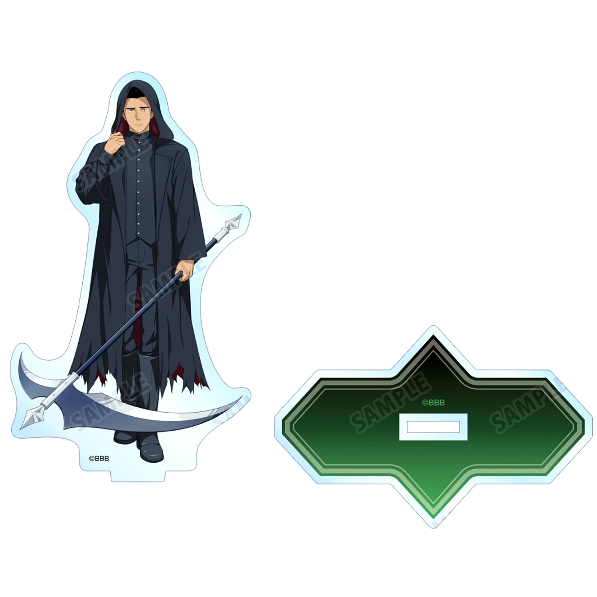 Isami Ao Grim Reaper Ver. Illustration BIG Acrylic Stand Brave Bang Bravern! [USED]