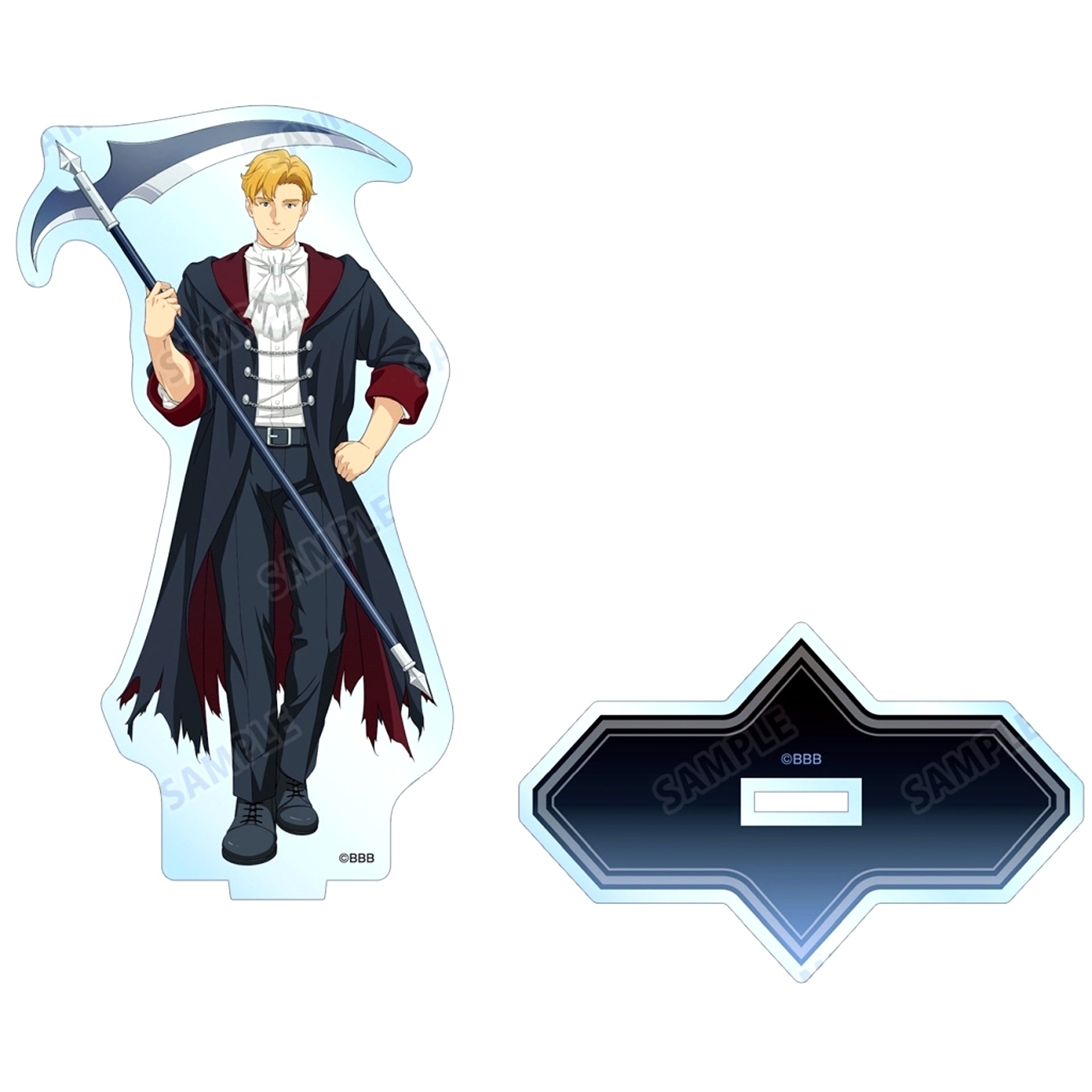 Lewis Smith Grim Reaper Ver. Illustration BIG Acrylic Stand Brave Bang Bravern! [USED]