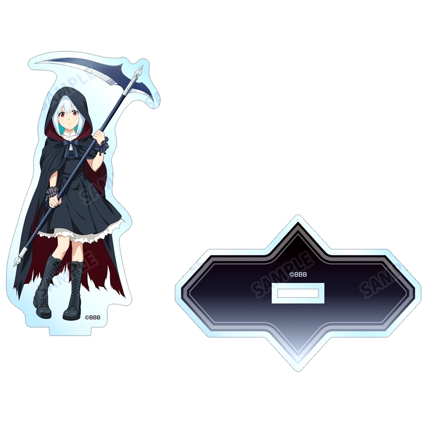 Lulu Grim Reaper Ver. Illustration BIG Acrylic Stand Brave Bang Bravern! [USED]