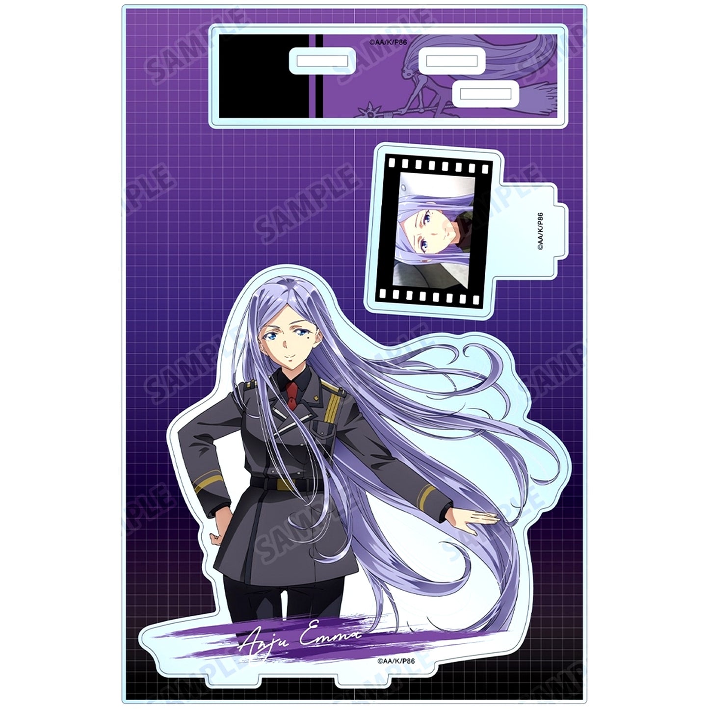 Anju Emma 86 Eighty-Six TV Anime BIG Acrylic Stand with Parts [USED]