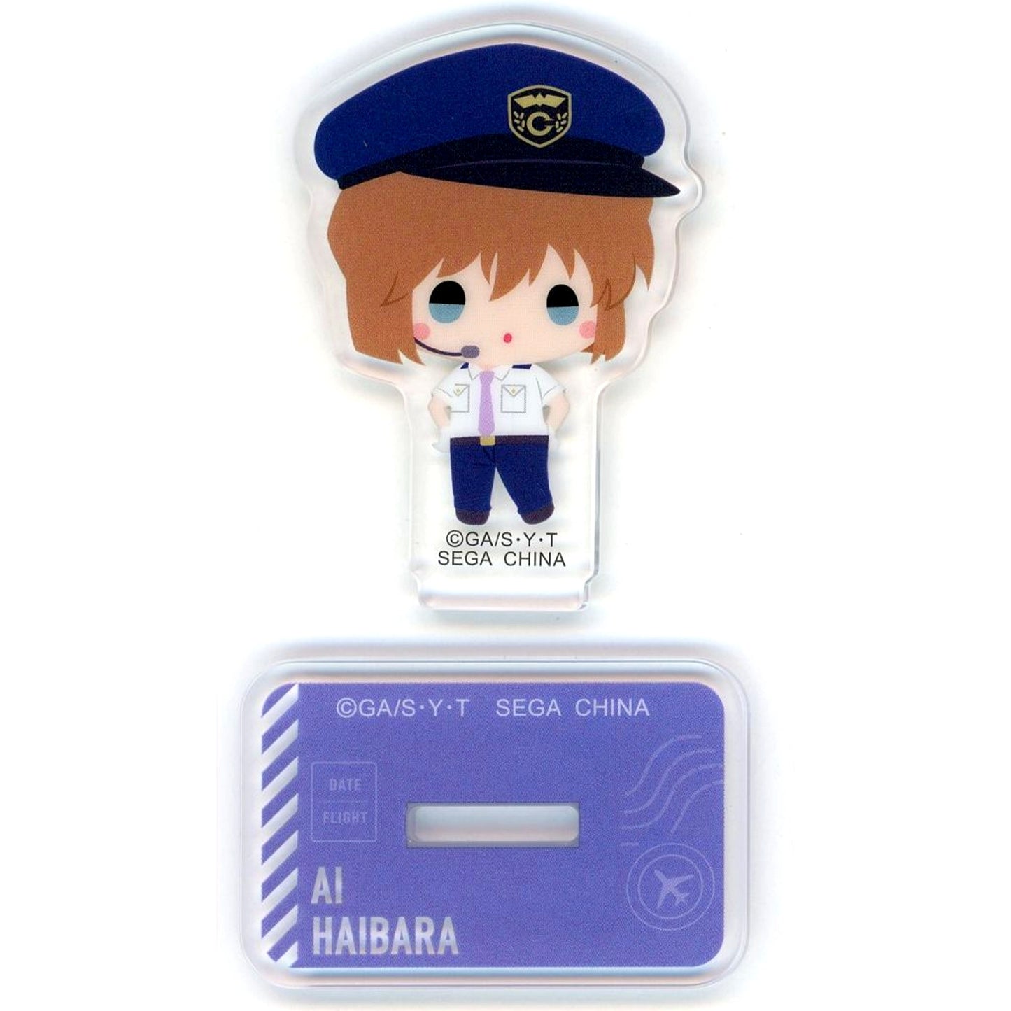 Ai Haibara E-6 Prize Acrylic Stand Sega Lucky Kuji Online Detective Conan Pilot Theme [USED]