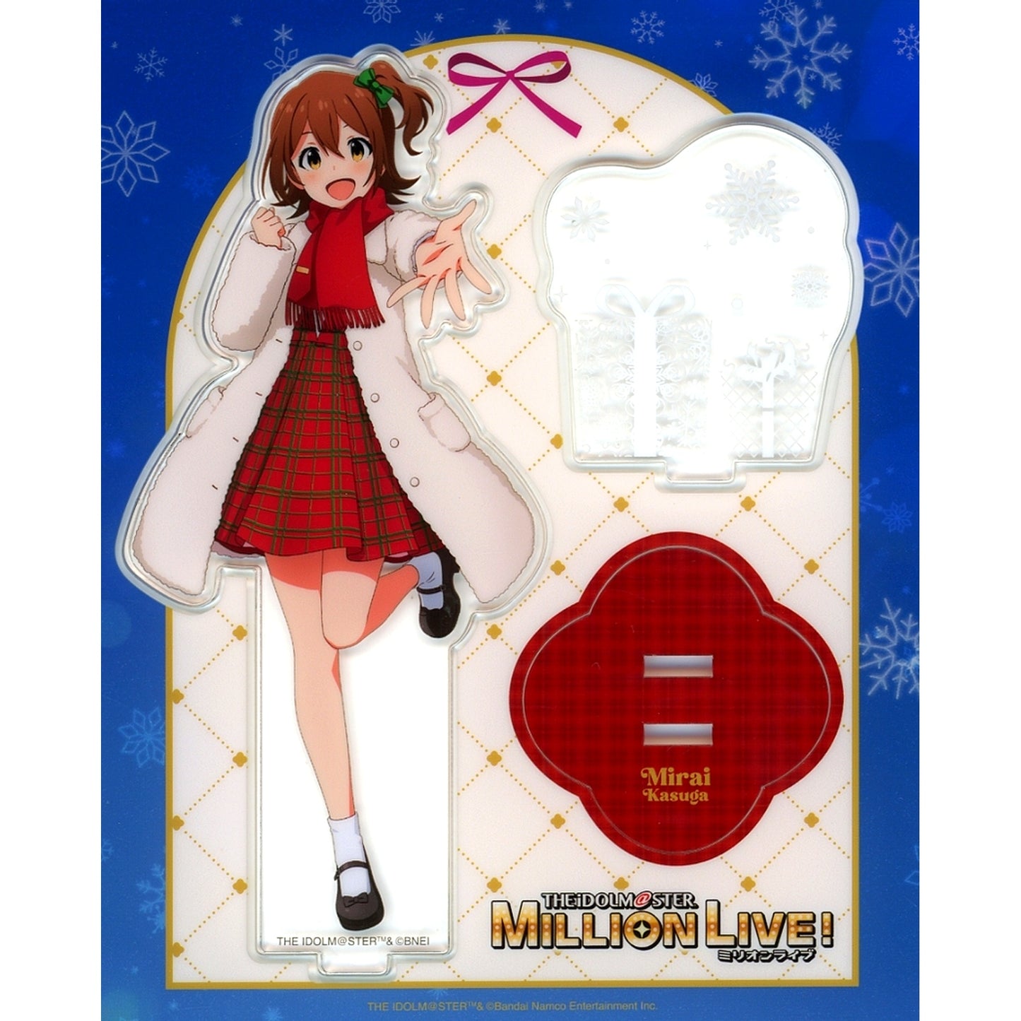Mirai Kasuga The Idolmaster Million Live! FAM Kuji B-1 Prize Acrylic Stand [USED]