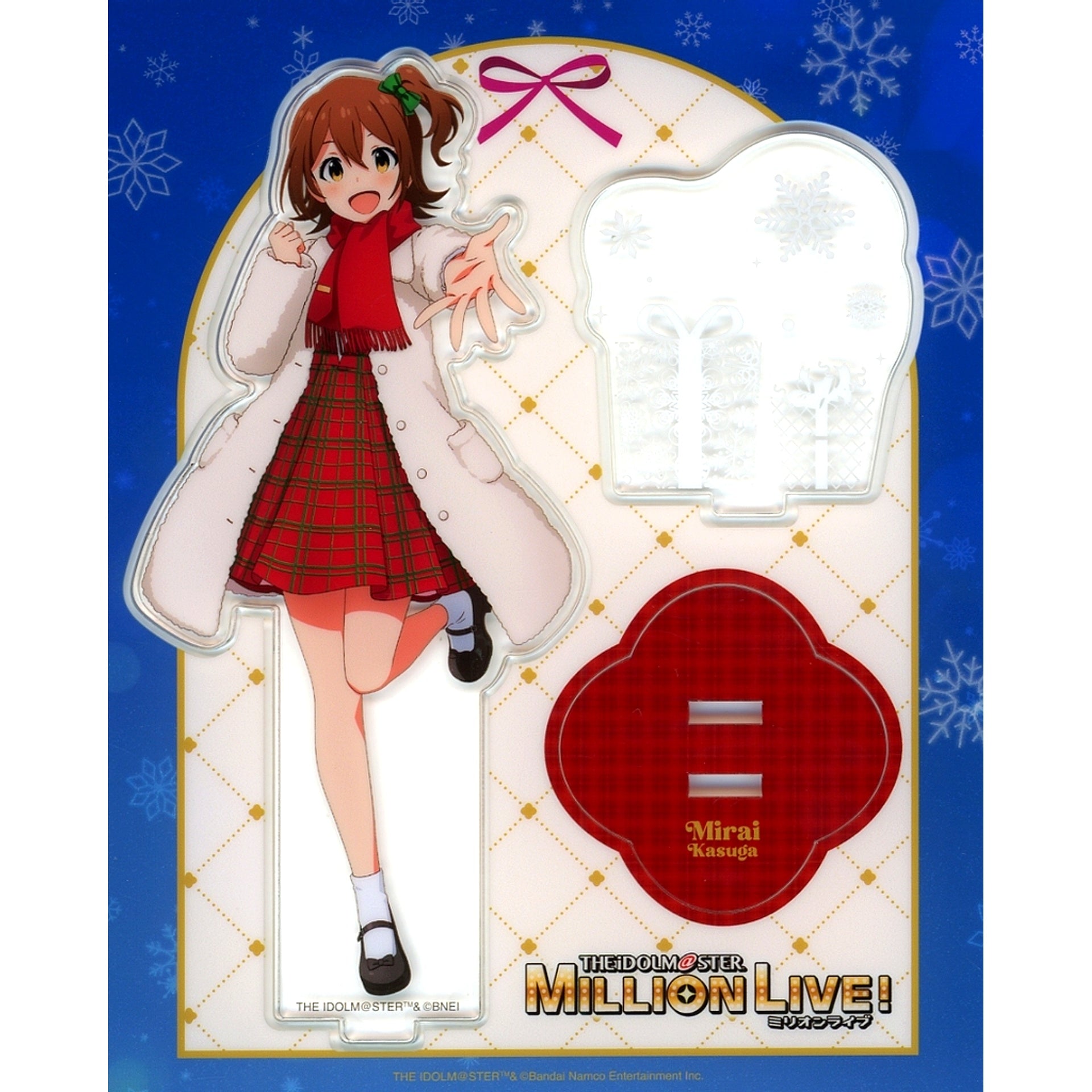 Mirai Kasuga The Idolmaster Million Live! FAM Kuji B-1 Prize Acrylic Stand [USED]