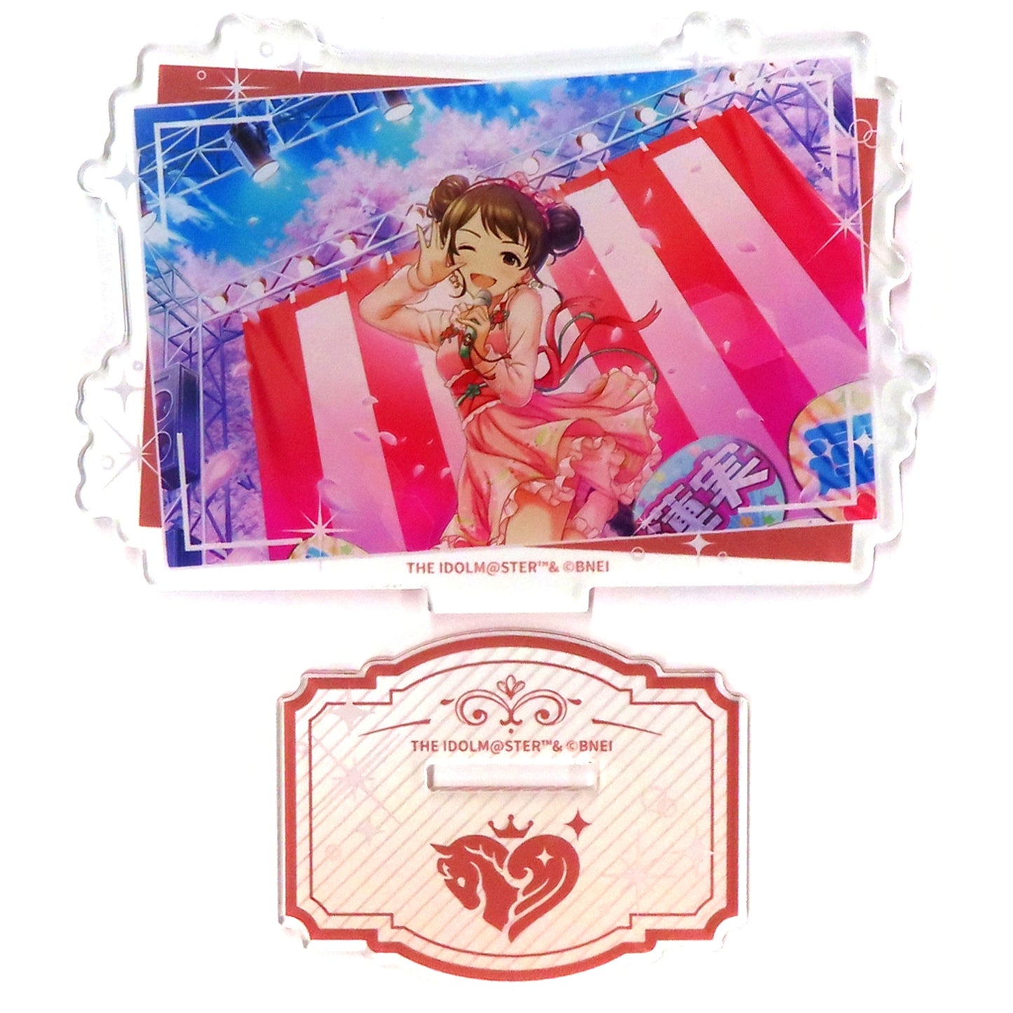 Hasumi Nagatomi Kokoro Somaru Kisetsu + C-2 Prize The Idolmaster Cinderella Girls Kotobukiya Kuji stage05 Acrylic Stand [USED]