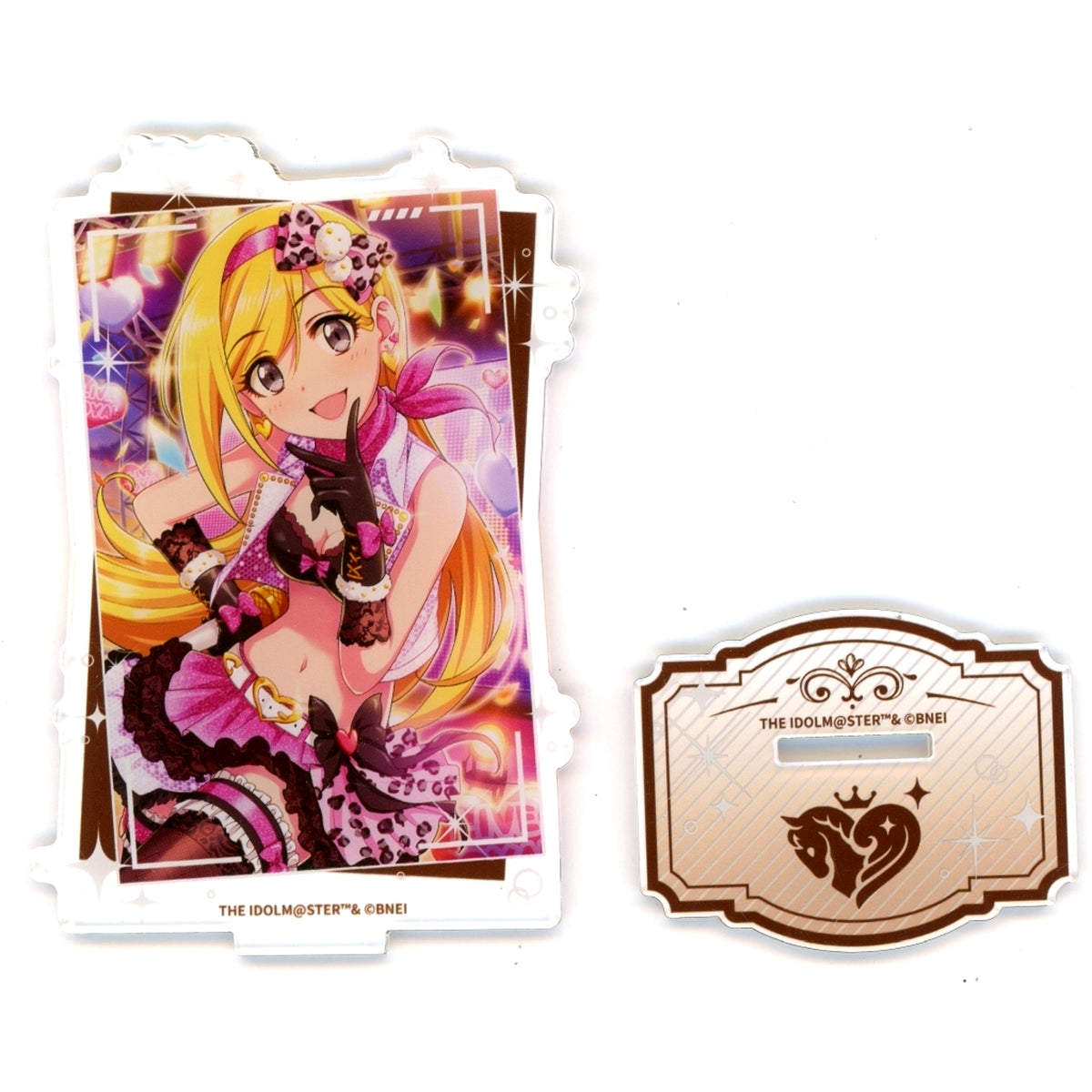 Rina Fujimoto C-3 Prize Lovely Heart+ Acrylic Stand Kotobukiya Kuji The Idolmaster Cinderella Girls stage05 [USED]