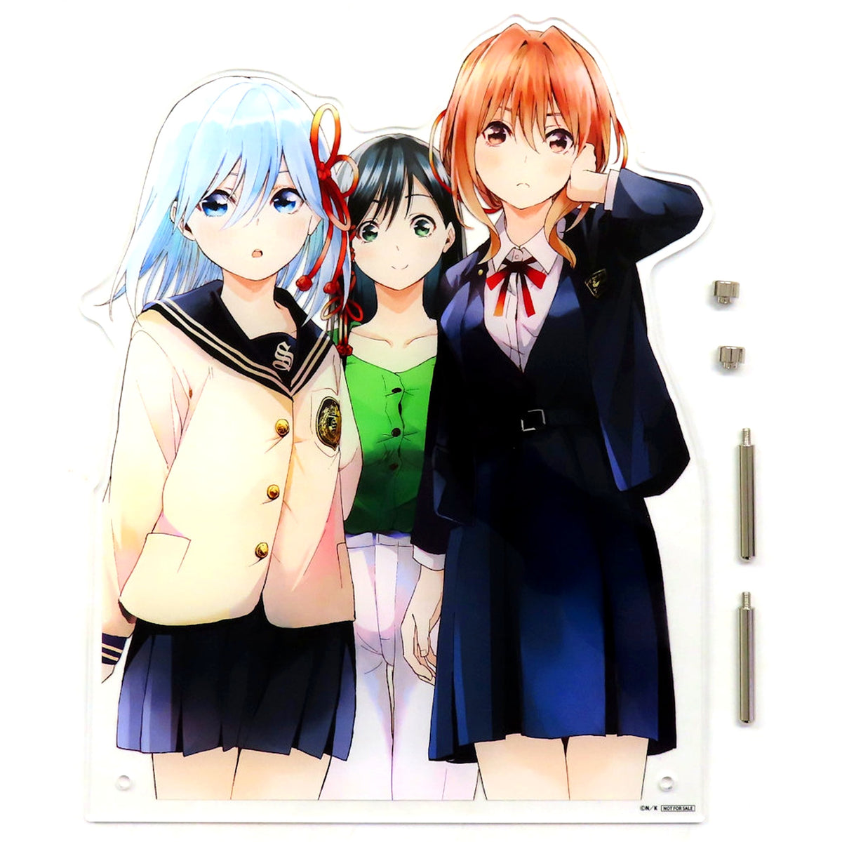 All Characters Uniform Tying the Knot with an Amagami Sister Extra Large Die-cut Acrylic Plate Vol. 4 Release Commemoration Fair Amagami Shrine Branch in Gamers Lottery A Prize [USED]