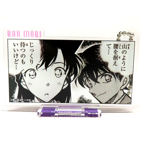 Ran Mouri Detective Conan Official App Acrylic Keychain Nagano Series [USED]