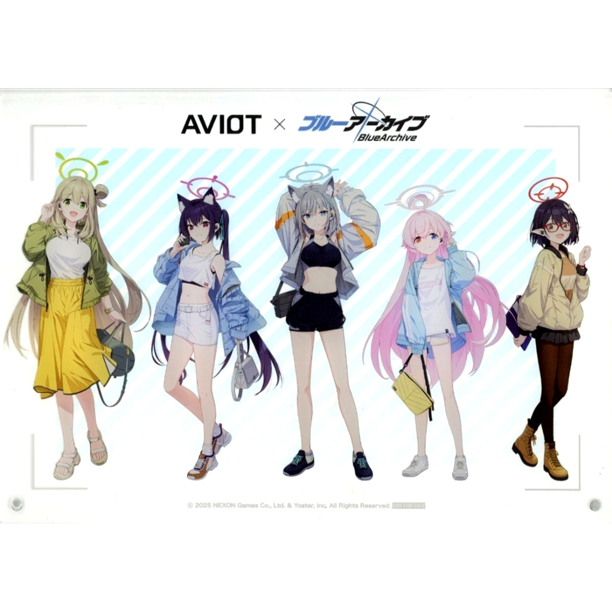 Abydos Foreclosure Task Force Acrylic Stand AVIOT x Blue Archive POP UP SHOP in Shibuya MODI [USED]