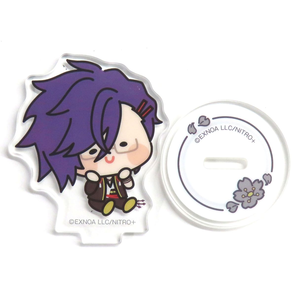Akashi Kuniyuki Touken Ranbu ONLINE x Nmahoppe 4th Series Mini Acrylic Stand Vol.8 FamilyMart Exclusive [USED]