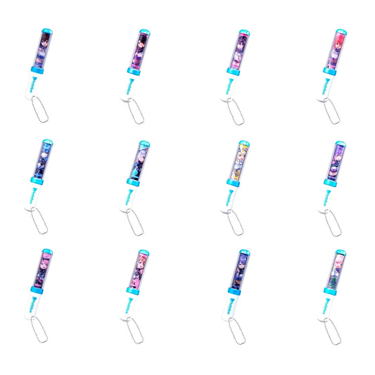 Set of 12 Virtual YouTuber Hololive Miniature Penlight Charm 1 [USED]