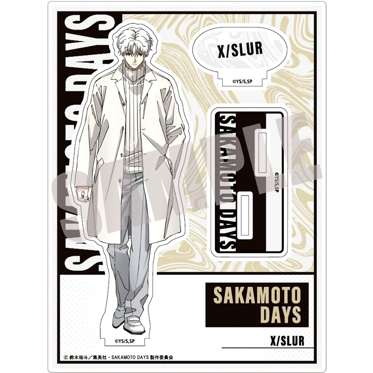 X Slur SAKAMOTO DAYS Vol. 3 Acrylic Stand [USED]