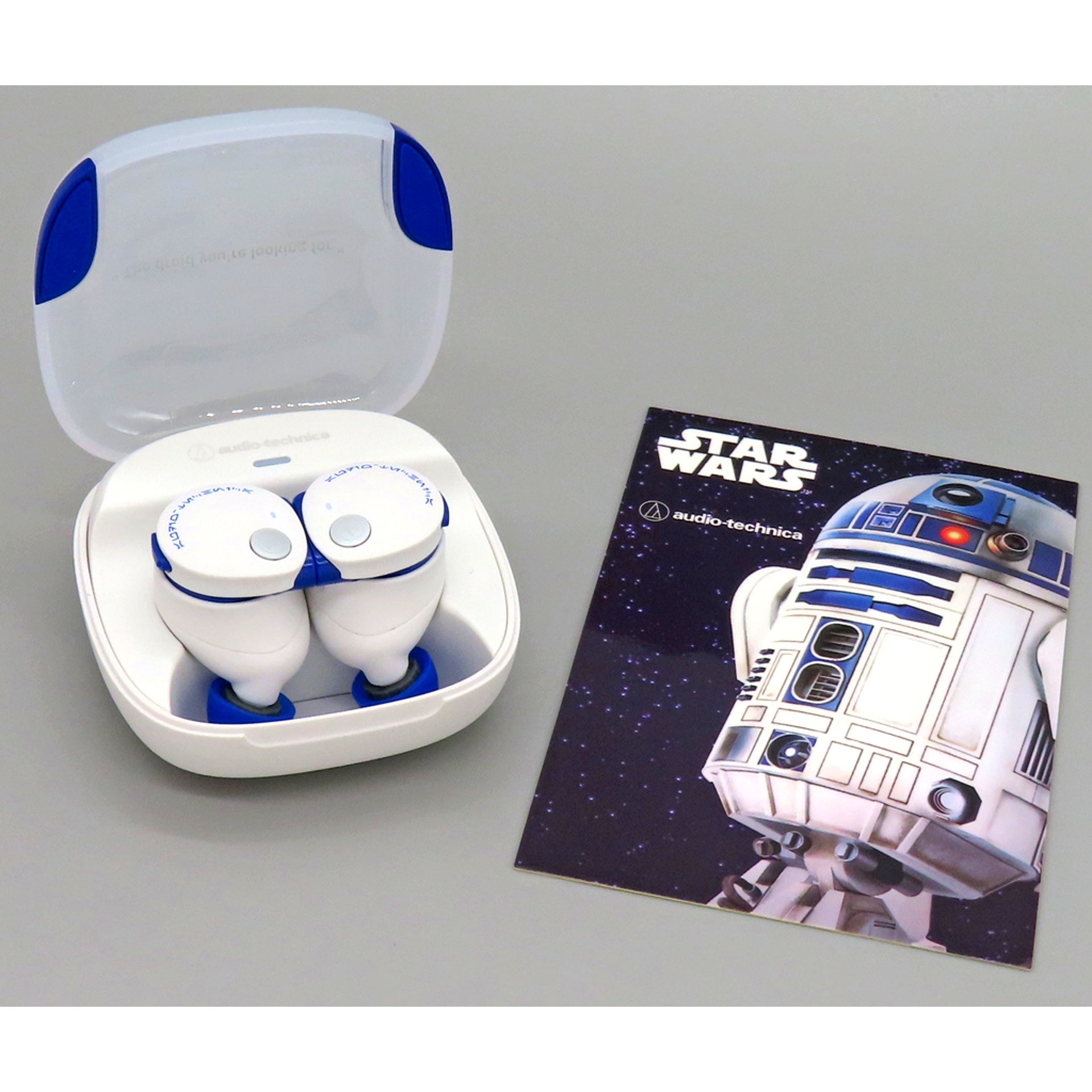 R2-D2 Wireless Earphones ATH-CKS50TW2 R2 Star Wars [USED]